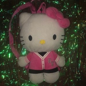 Rare Hello Kitty plush backpack